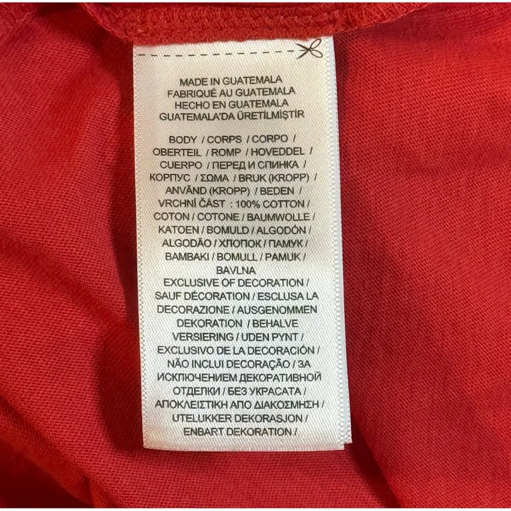 Polo Ralph Lauren Red Lightweight Pullover Hoodie Sweatshirt T Shirt Men's 2XL